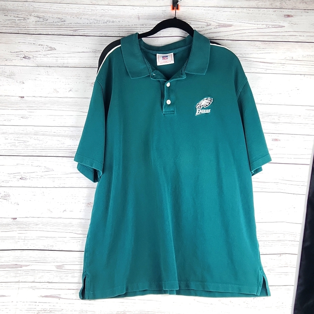 Philadelphia Eagles polo with emblem